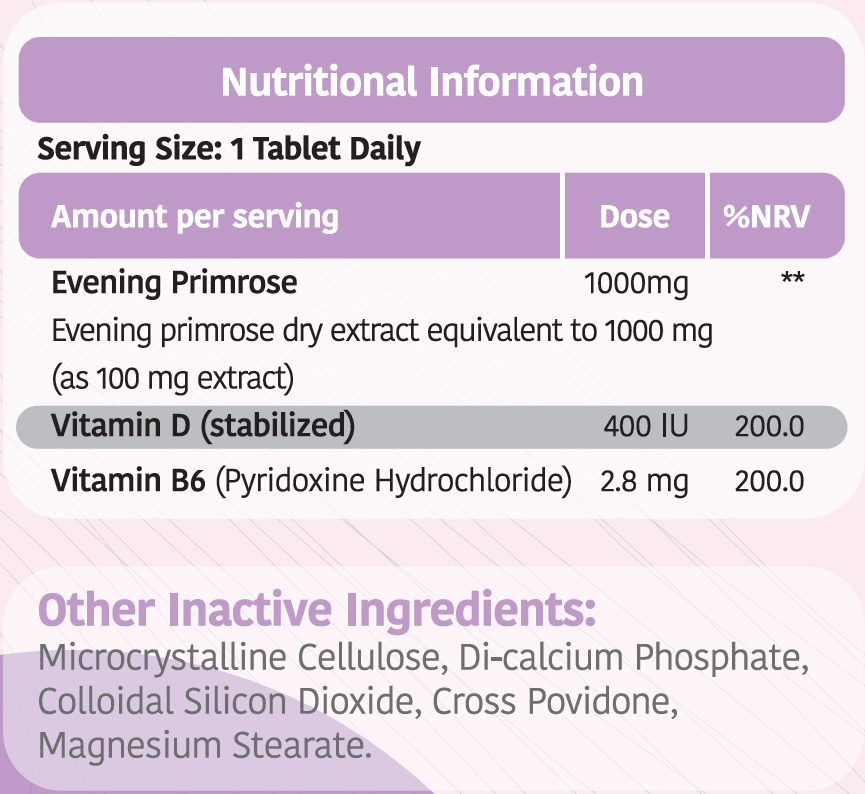 Evening Primrose 1000mg